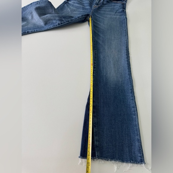 Abercrombie & Fitch Simone High Rise Ankle Flare Jeans - Picture 11 of 12